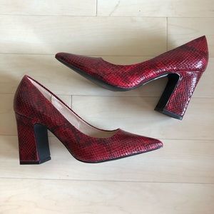 Next Snake Skin Heels SIZE 7